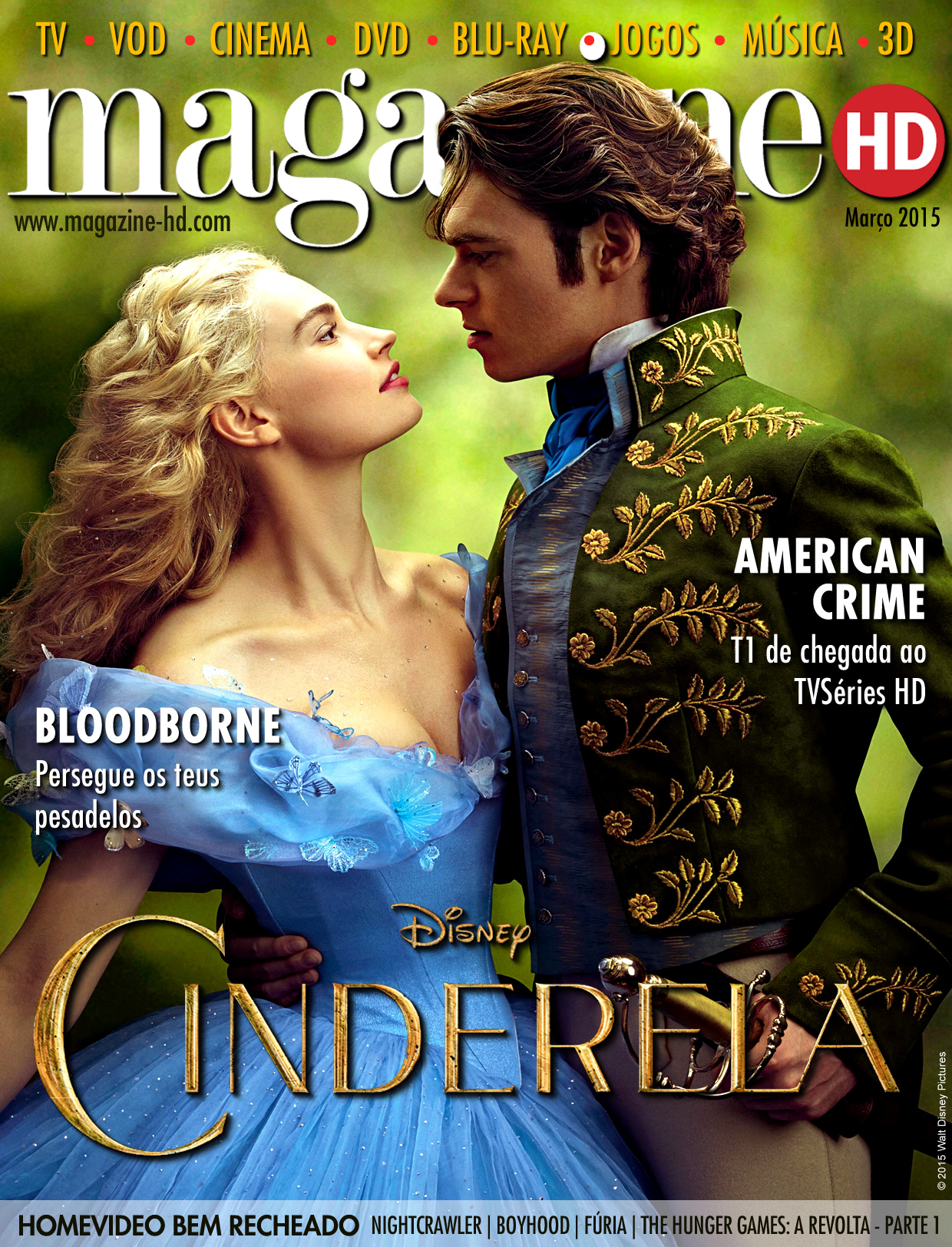 Capa Março 2015 Cinderela Au Pair