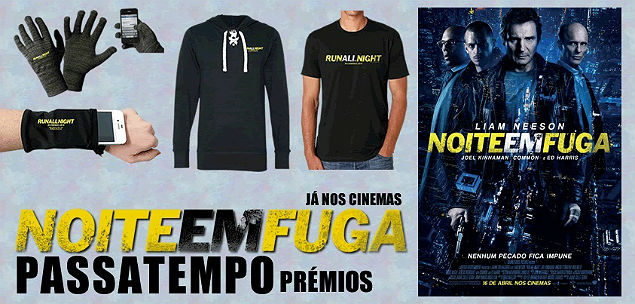 Premios Noite em Fuga Banner de Passatempo