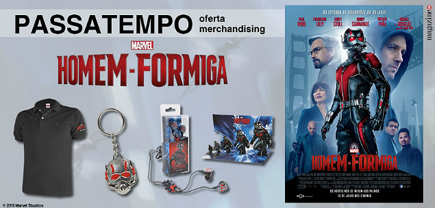 Homem-Formiga Oferta de Merchandising Imagem 01