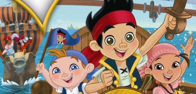 Jake e os Piratas da Terra do Nunca do Disney Jr – desenhos para