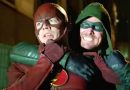 arrow em combate com flash