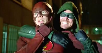 arrow em combate com flash