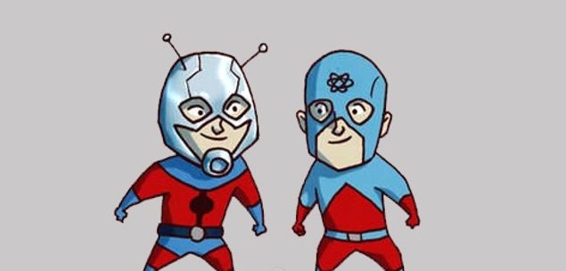 TOP 5 Marvel vs DC Ant-Man vs Atom. 