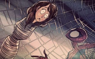 spiderman tim burton art