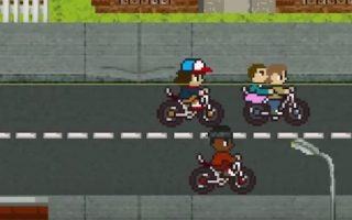 Stranger Things 8bit jogo