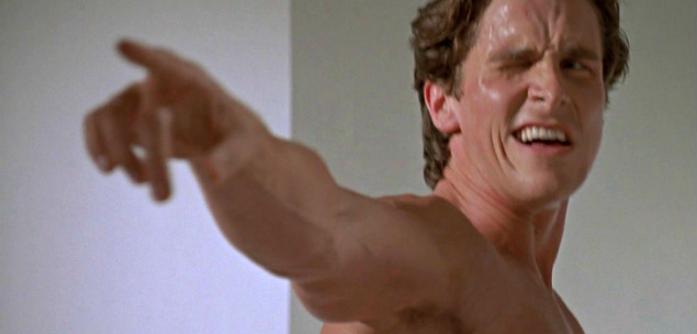 cenas de sexo american psycho christian bale