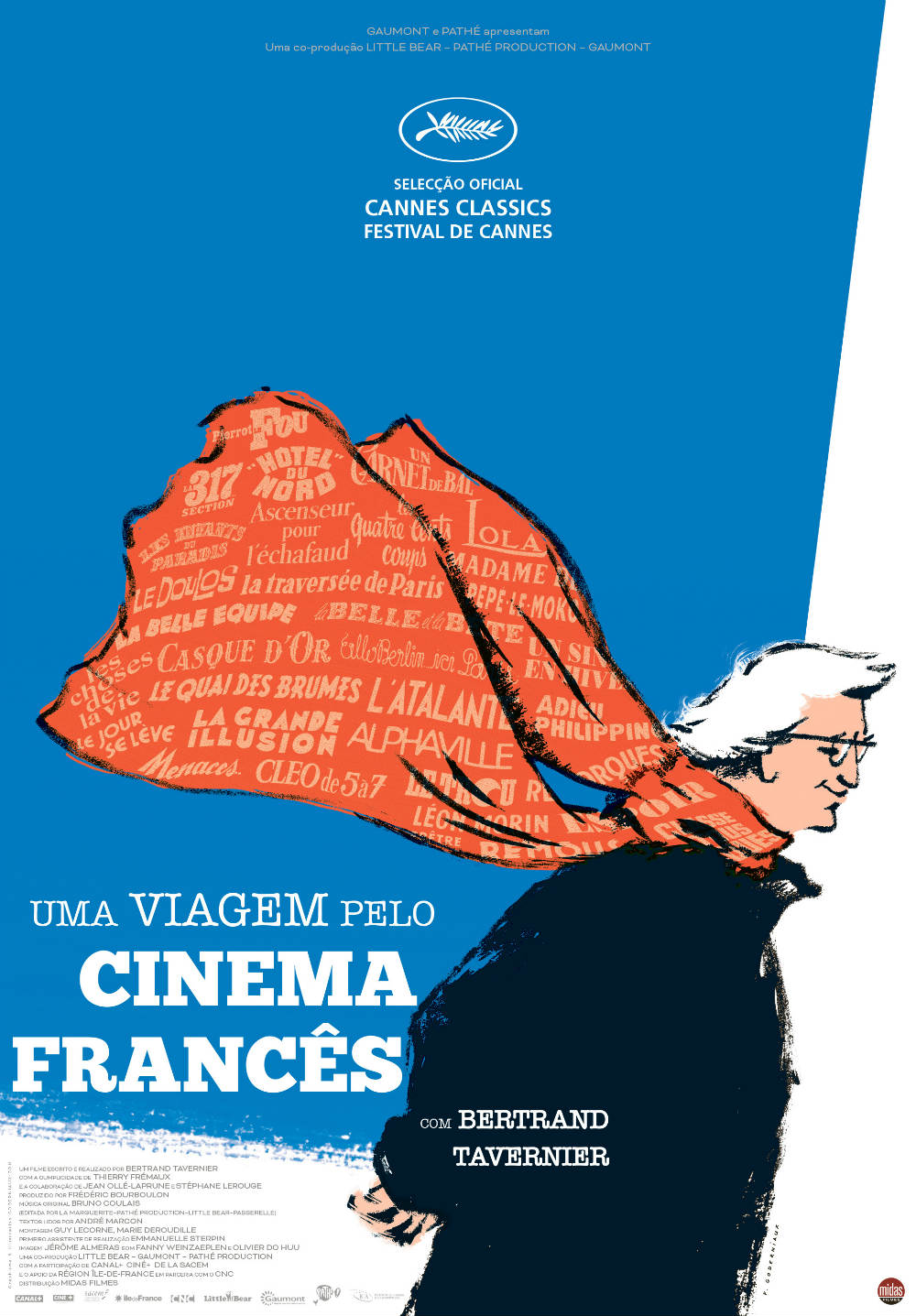 UMA VIAGEM PELO CINEMA FRANCÊS COM BERTRAND TAVERNIER poster pt