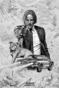 melhores posters john wick 2