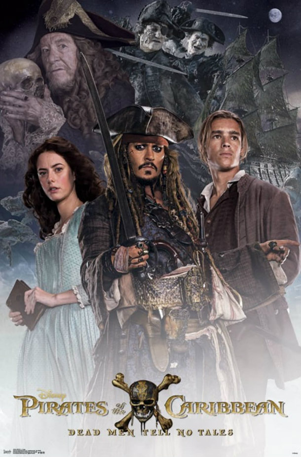 piratas das caraíbas 5 poster trailer estreia