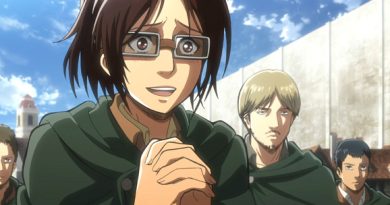 hange zoe attack on titan shingeki no kyojin top femininas anime