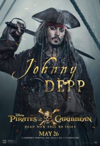 piratas das caraibas poster