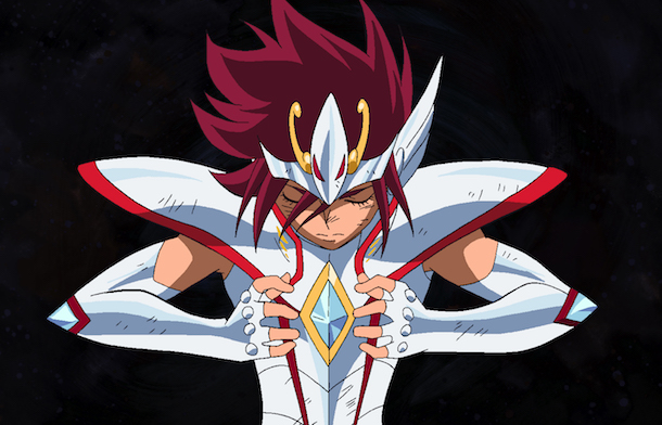 Biggs estreia anime Saint Seiya Omega