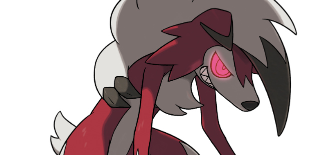 Lycanroc midnight form