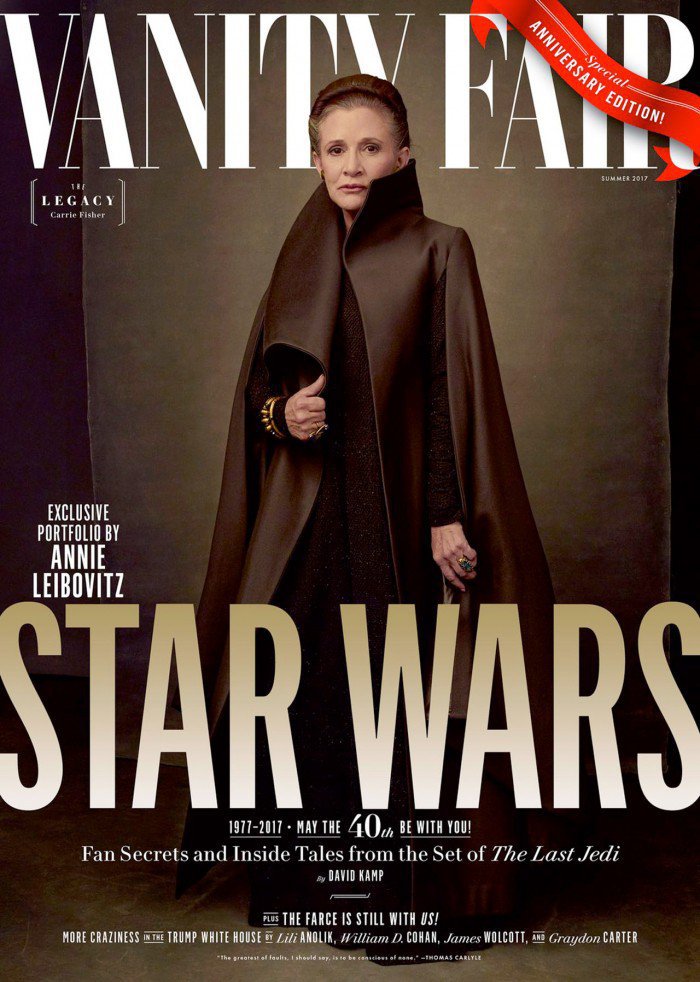 Star Wars The Last Jedi Vanity Fair imagens