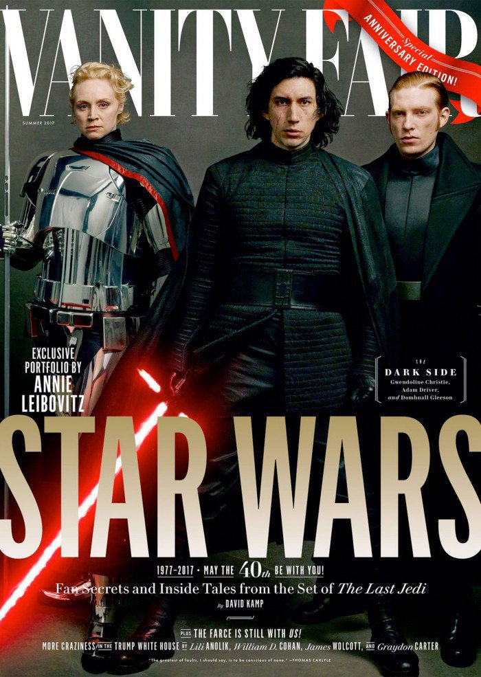 Star Wars The Last Jedi Vanity Fair imagens