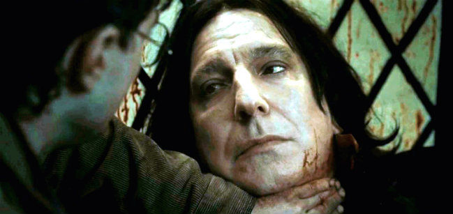 Harry Potter, J.K. Rowling, Harry Potter and The Deadly Hallows, Harry Potter e os Talismãs da Morte, Severus Snape