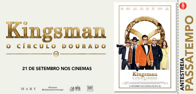 Kingsman Circulo Dourado passatempo