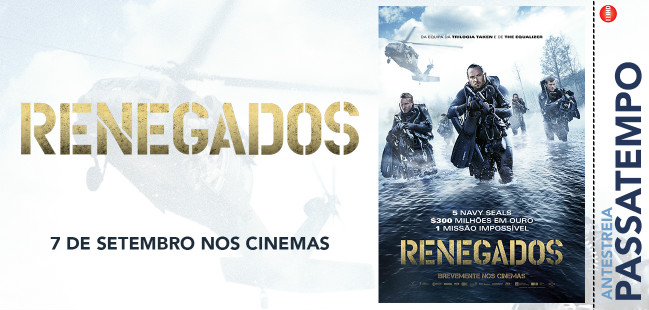 renegados passatempo banner