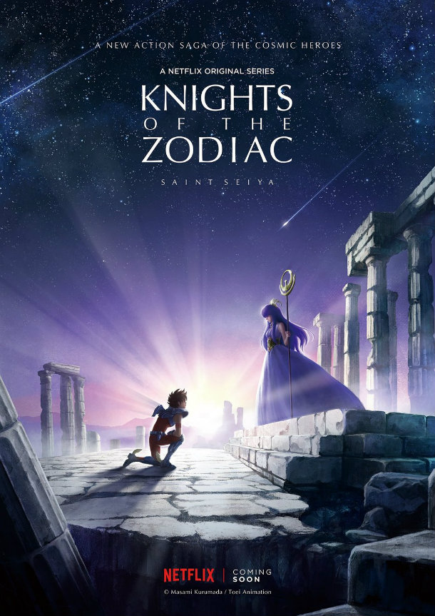 Os Cavaleiros do Zodíaco, Saint Seiya, Toei Animation, Netflix