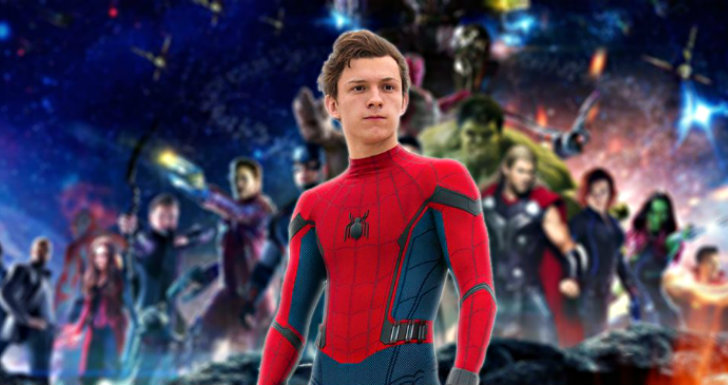 Avengers Infinity War Poster Tom Holland