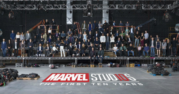 Estudios Marvel celebram 10 anos