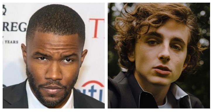 Timothée Chalamet, Frank Ocean