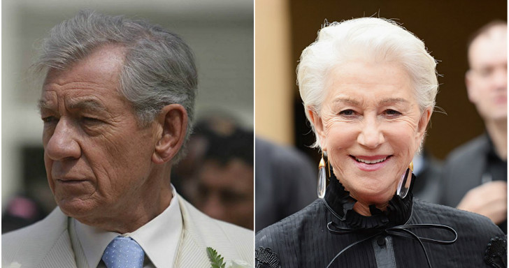 Ian McKellen e Helen Mirren