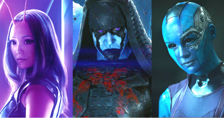 Mantis, Ronan & Nebula marvel