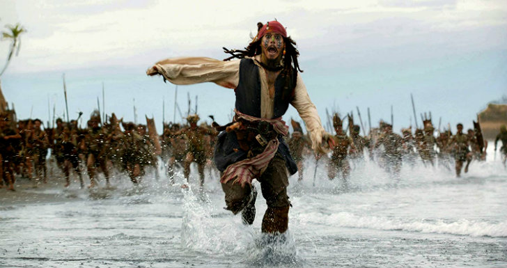 capitão jack sparrow disney