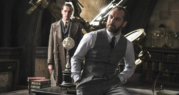 dumbledore mosntros fantasticos grindelwald