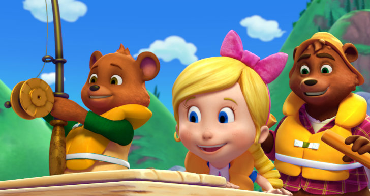 Disney Junior_Caracóis Dourados e Ursinho