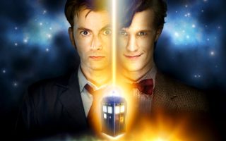 doctor who matt smith david tennant