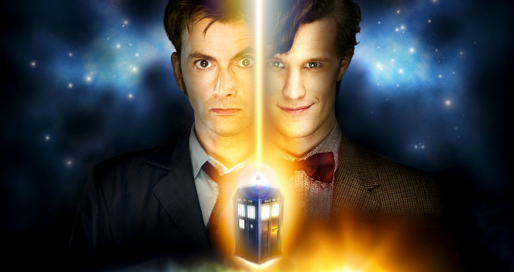 doctor who matt smith david tennant