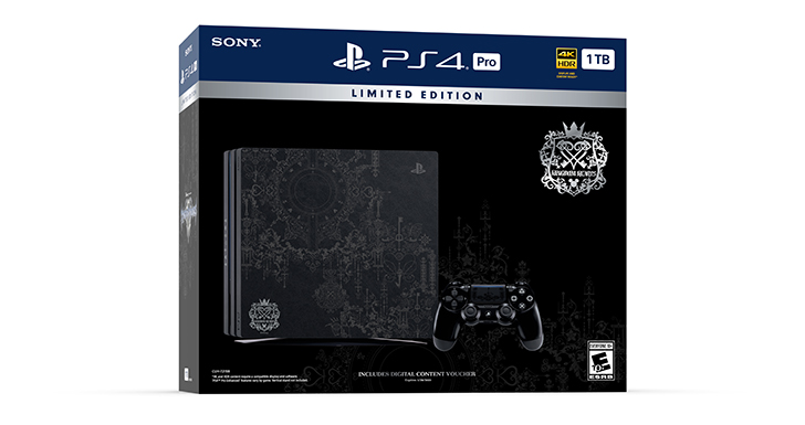 Bundle PS4 Pro do Kingdom Hearts III