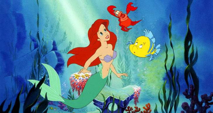 a pequena sereia disney