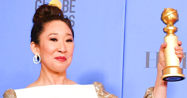 Sandra-Oh-Golden-Globe-winner