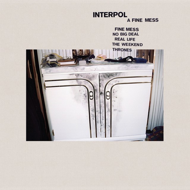 Interpol - Capa de A Fine Mess