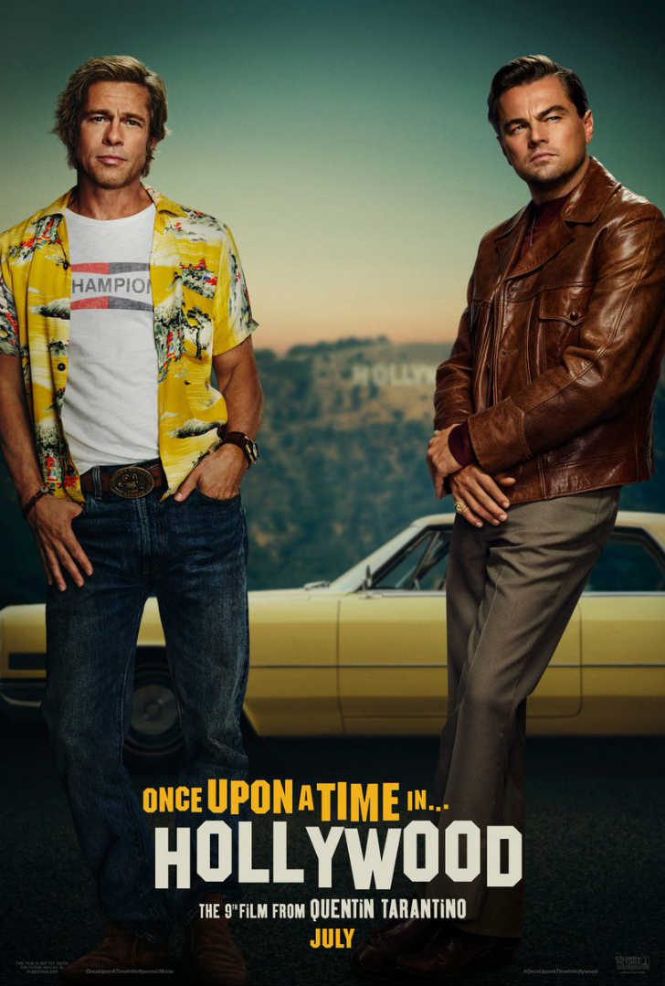 ONCE UPON A TIME IN HOLLYWOOD POSTER