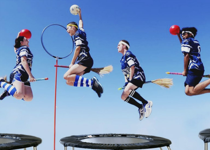 Quidditch bounce