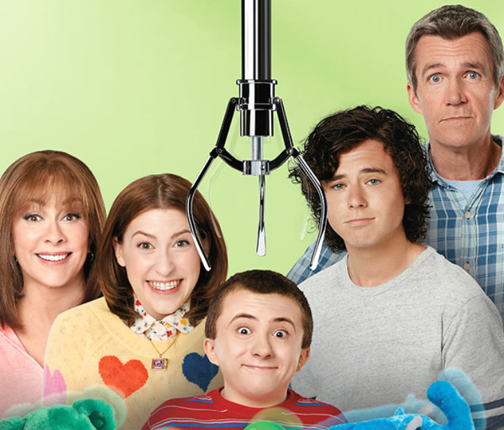 the middle