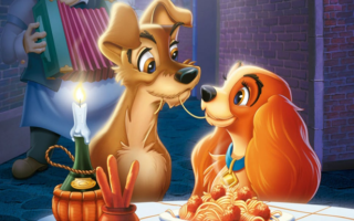a dama e o vagabundo disney