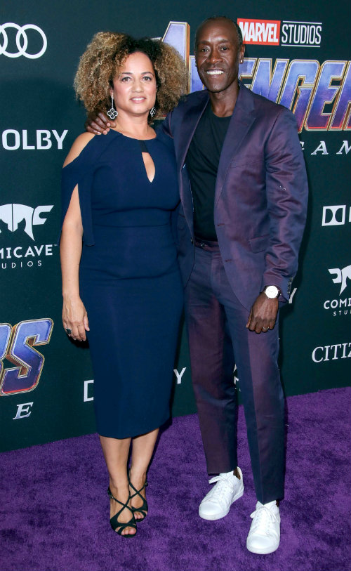 Bridgid Coulter e Don Cheadle