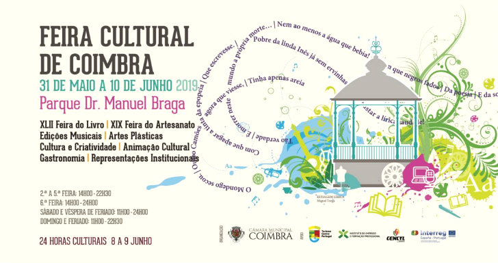 agenda cultural feira cultural de coimbra