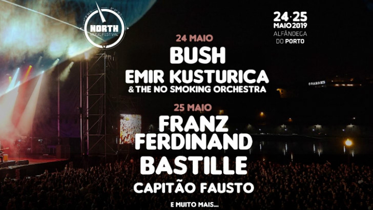 Agenda cultural maio North Music Festival 2019 maio