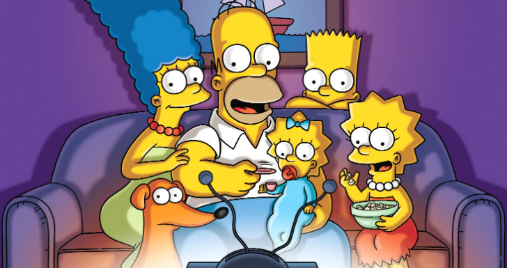 famílias The Simpsons