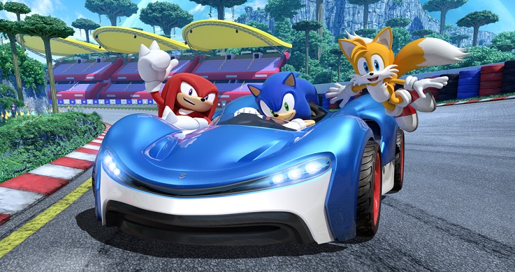 SEGA revela 3 novas personagens em Team Sonic Racing