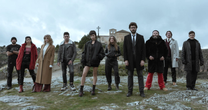 la casa de papel t3 elenco