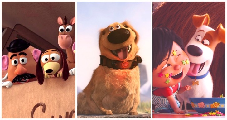 Melhores Cães do Cinema Animado