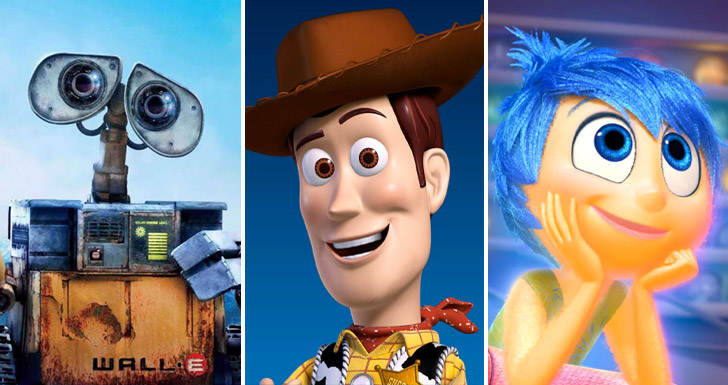 TOP Filmes Pixar