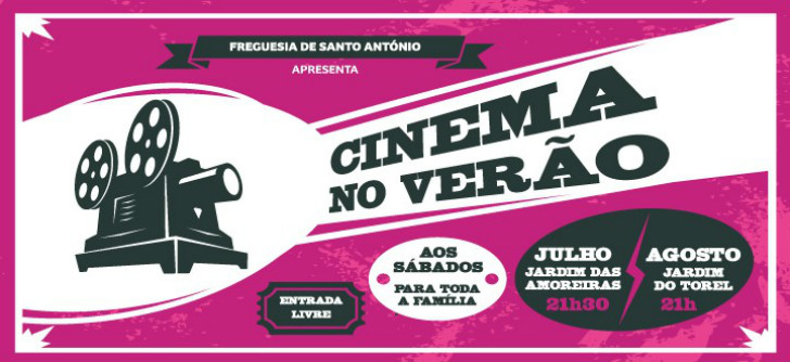 agenda cultural julho cinema ao ar livre